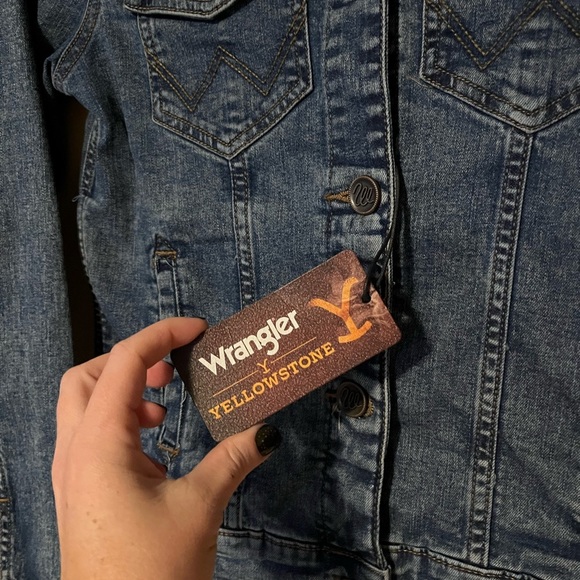 Wrangler X Yellowstone Denim Jacket NEW - Picture 4 of 10